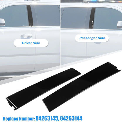 Pair Door B Pillar Trim Panel for Cadillac Chevy