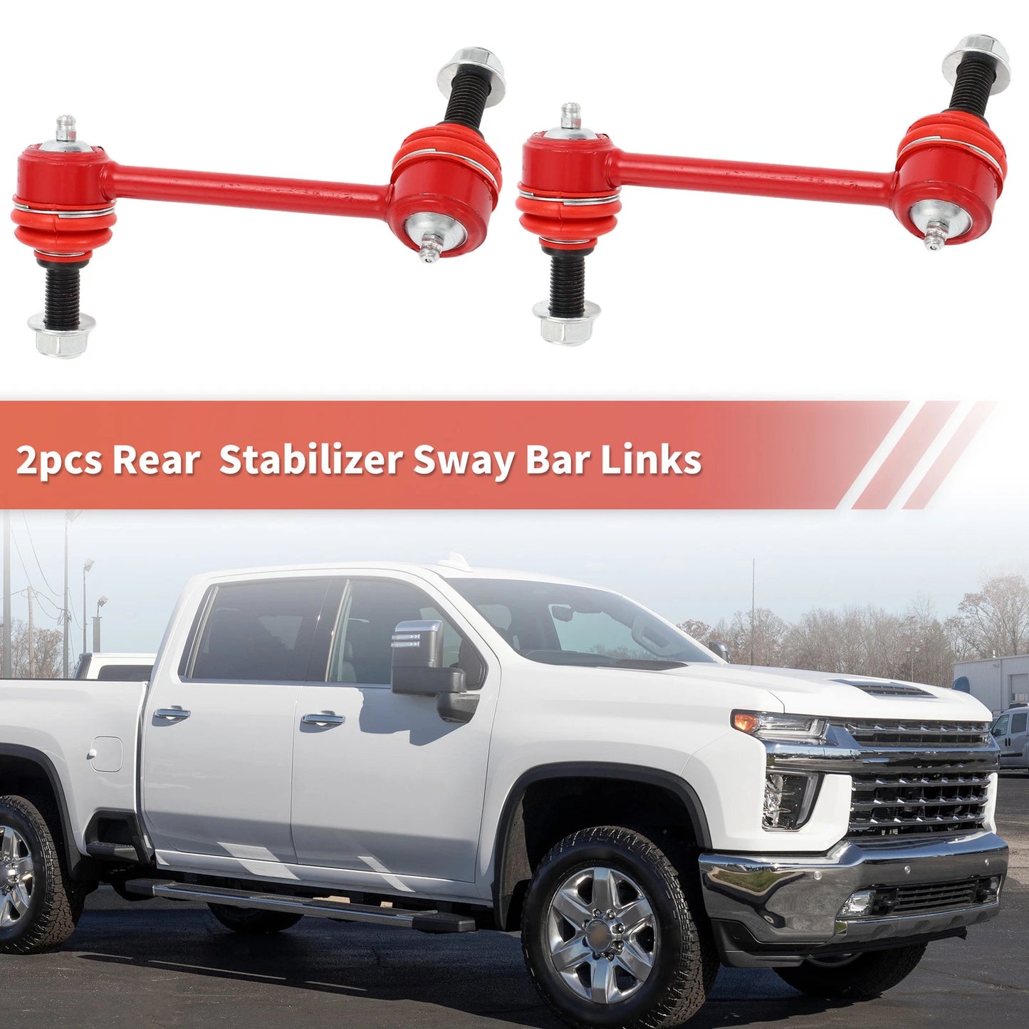 2X Rear Stabilizer Sway Bar Link for Chevrolet Trailblazer (No.K6667/K6668)
