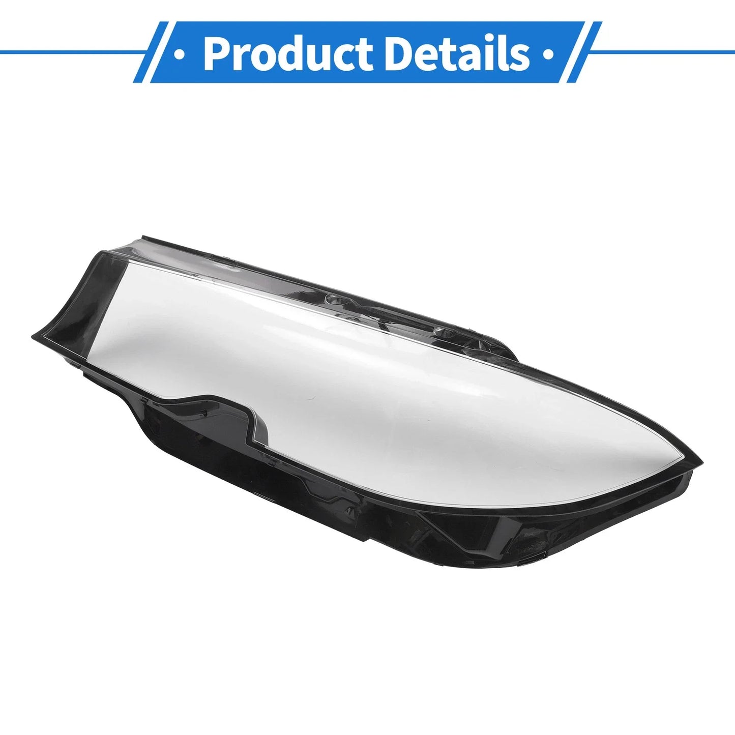 Front Left Headlight Lens Cover for BMW 330i (2019 - 2021)