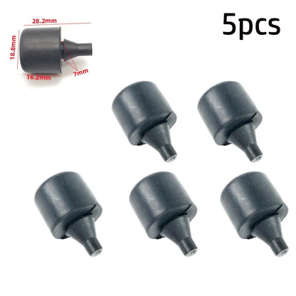 Door Bumper Stop 5 pcs Anti-Collision Rubber Pier Rubber Buffers