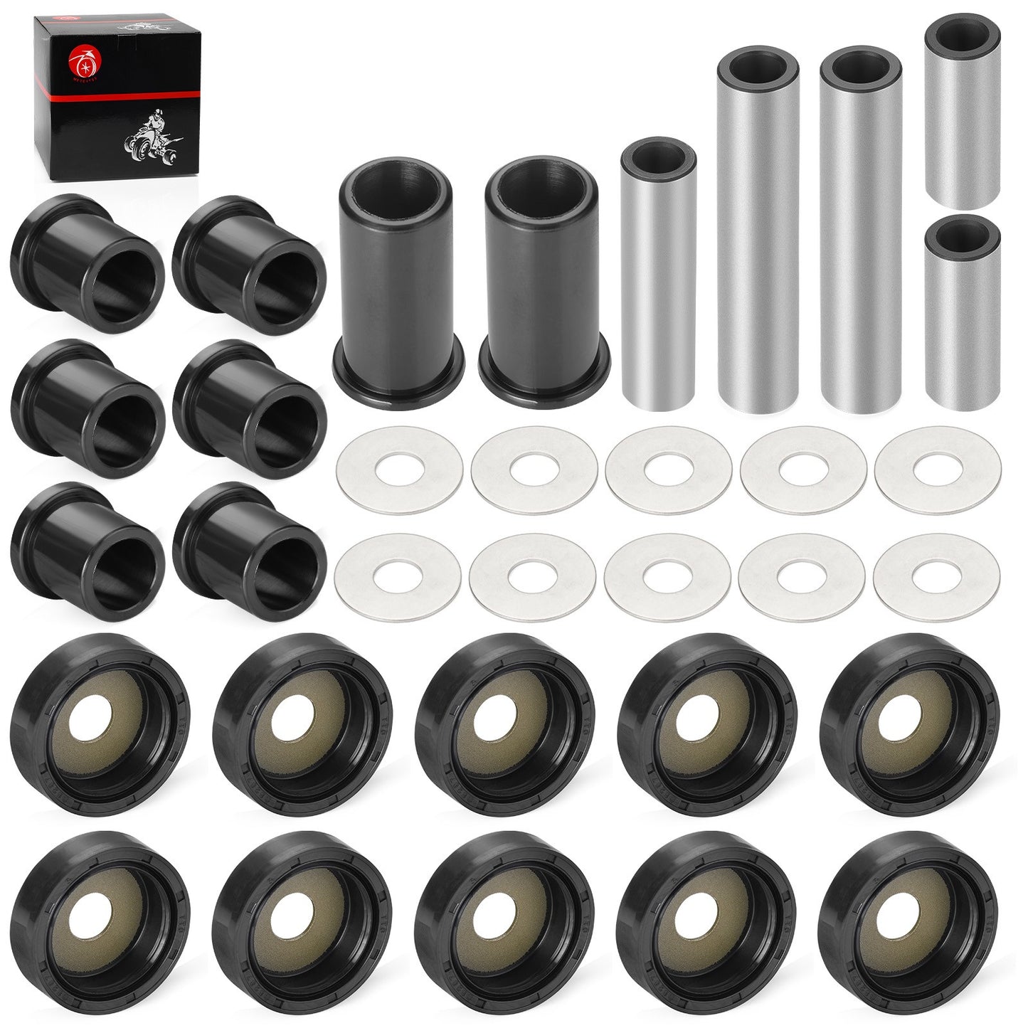 Rear A-Arm Suspension Bushing Kit for Suzuki King Quad 450 700 (2007–2021)