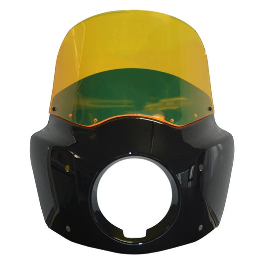 11" Headlight Fairing w/ Yellow Windshield for Harley Sportster 883 (2011-2022)