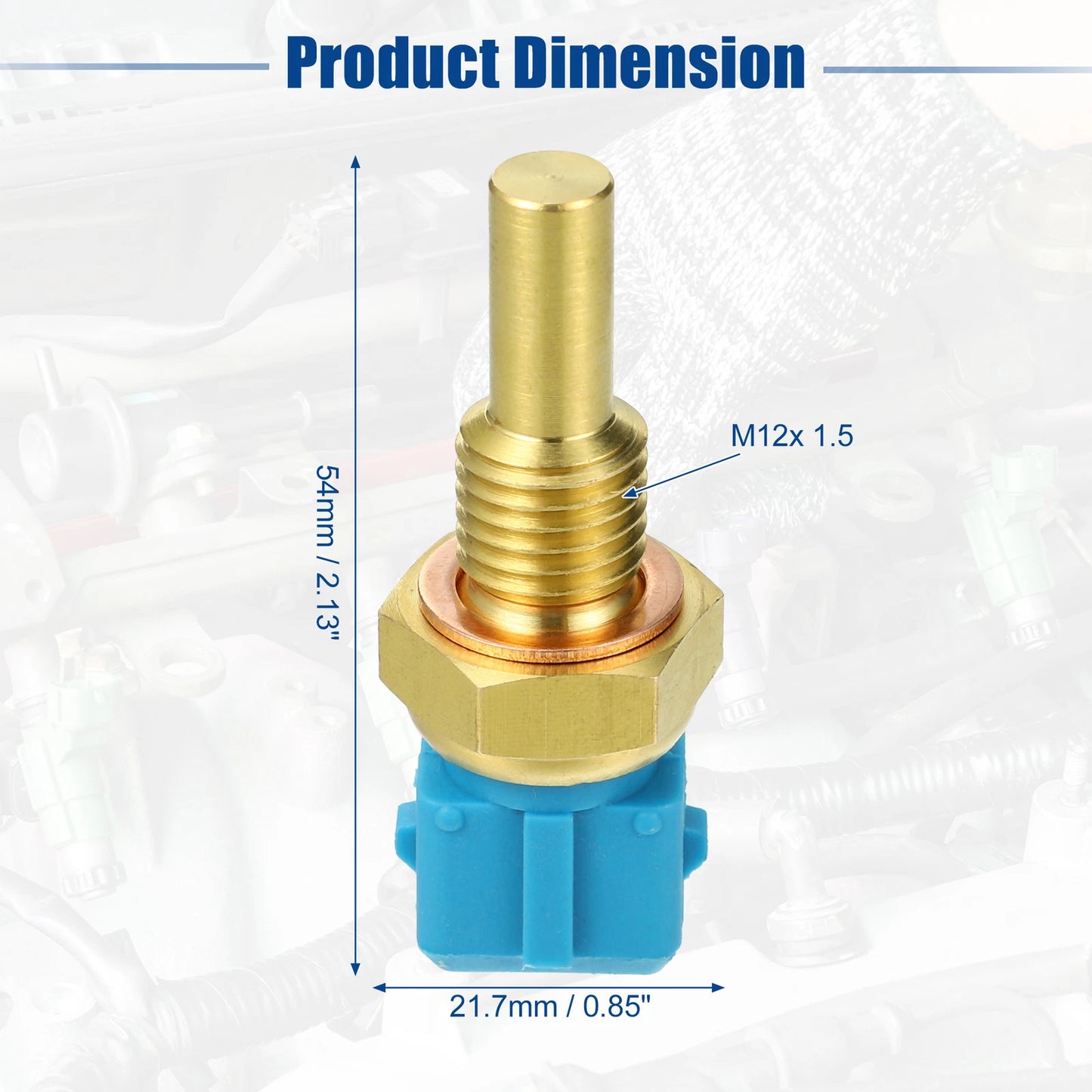 Engine Coolant Water Temperature Sensor for BMW 318i E30 (1984) No. 13621709967