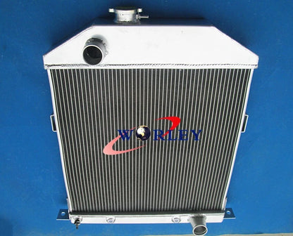 Aluminum Radiator & Fan for Ford Mercury Coupe (1942–1948)