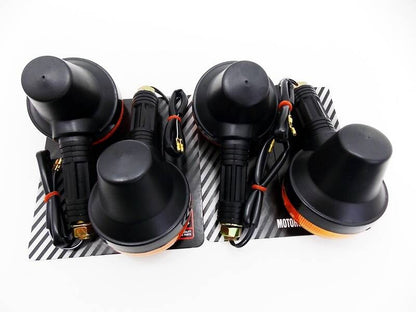Set of 4 Turn Signal Indicators for Suzuki TS250X (1984–1989)
