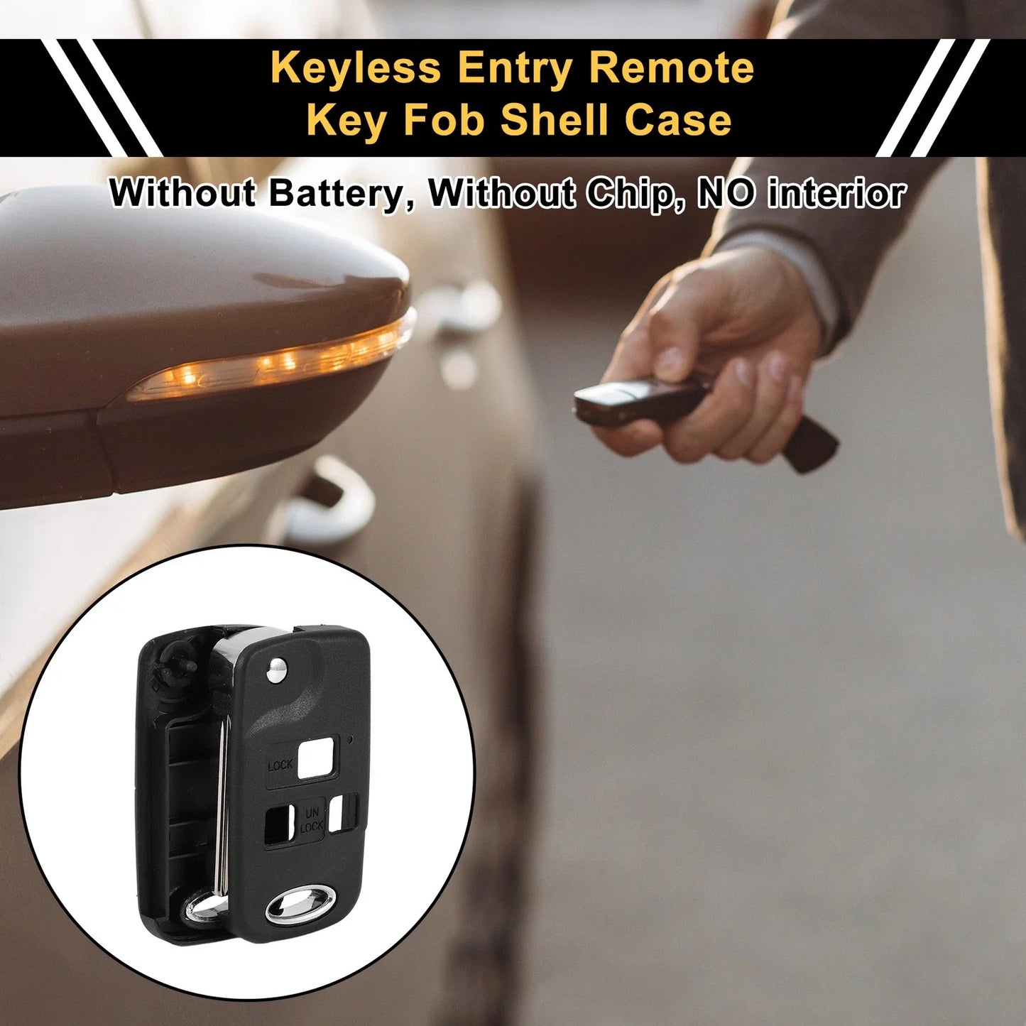 Key Fob Shell Case for Lexus RX300 (2003)