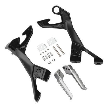 3 x Footpegs Footrests Bracket for Kawasaki Ninja 400 (2018-2024)