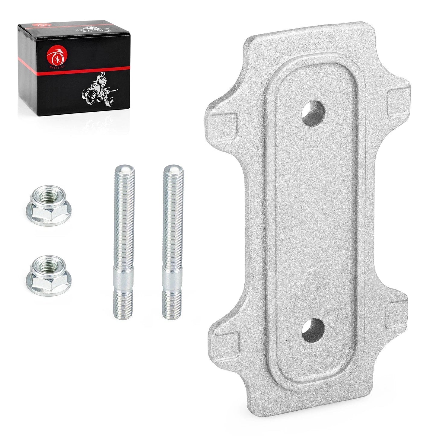 Plate Chain Adjuster w/ Bolts Nuts For Suzuki QuadRacer LT500R 2x4 (1987–1990)