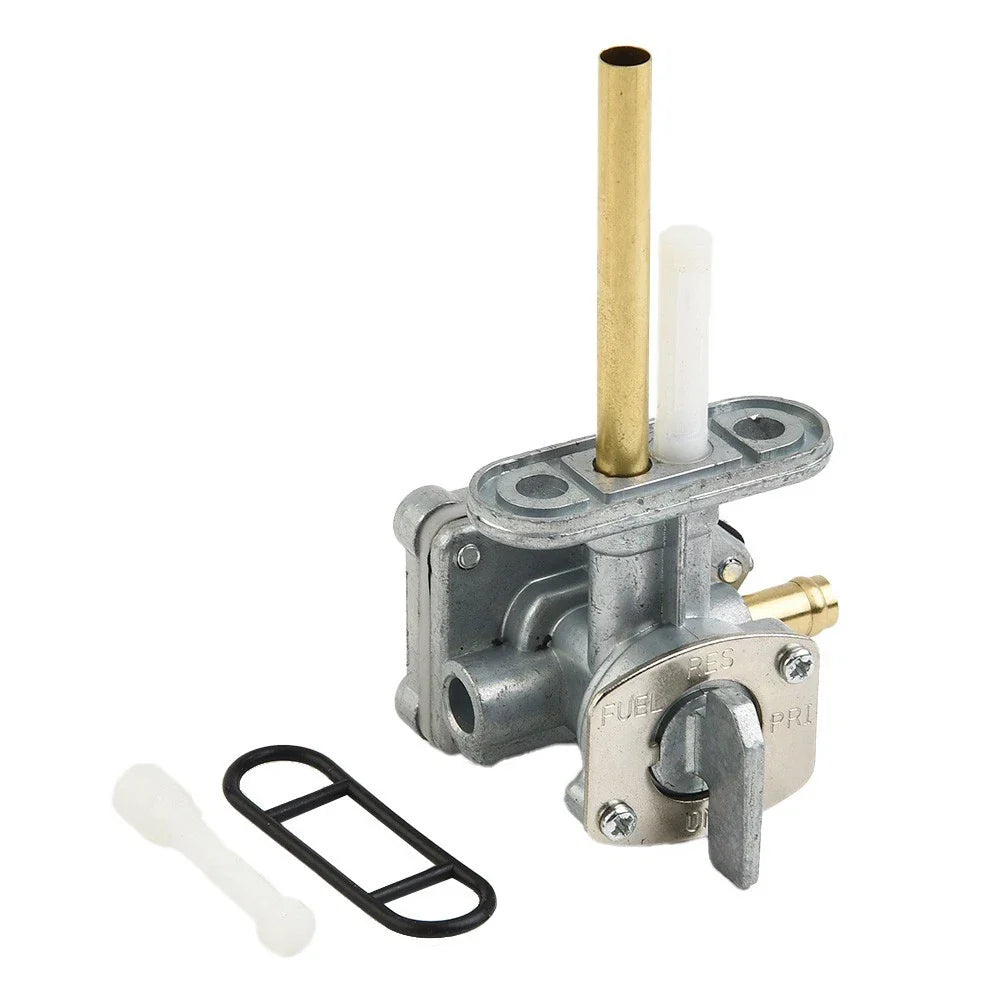 Fuel Petcock / Gas Tank / Aluminum Alloy Rubber Switch for Kawasaki EN500