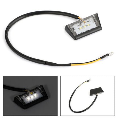 3X LED License Plate Holder for Universal Motorcycle