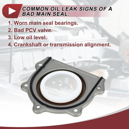 1 Pc Crankshaft Oil Seal with Flange for Chrysler Pacifica  No.68031388AA