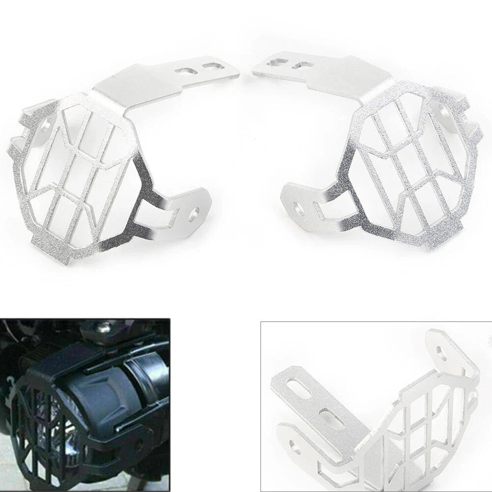 Stainless Steel Headlight Guard Cover for BMW R1200GS ADV (2004-2012)