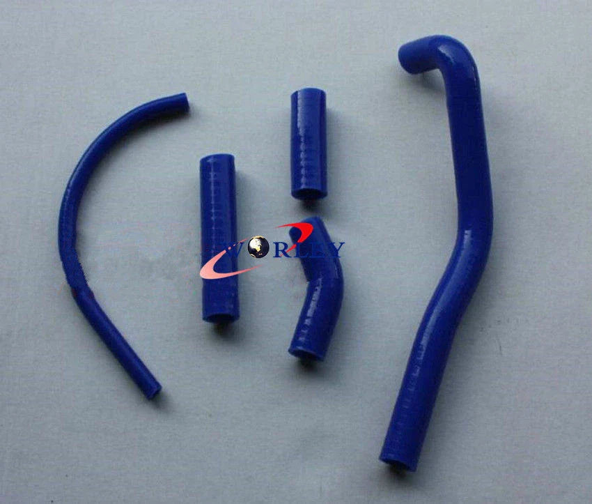 5PCS Silicone Radiator Hoses for Kawasaki KX500 (1988-2004)