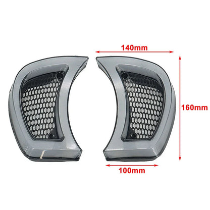 Tracer Headlight Vent Accent LED Indicator Lights for Harley Road Glide (2015-2023)