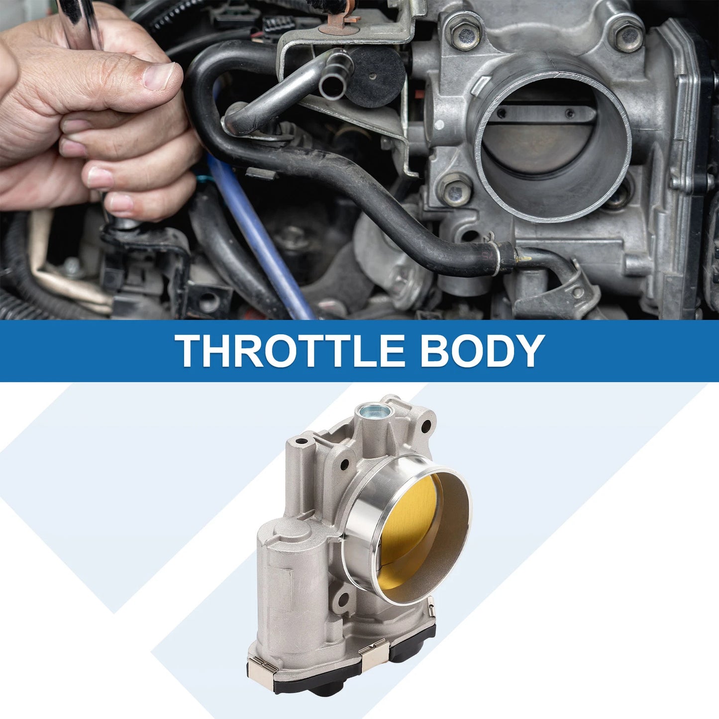 Throttle Body for Chevy Traverse, Equinox (2009–2011) No.12616995
