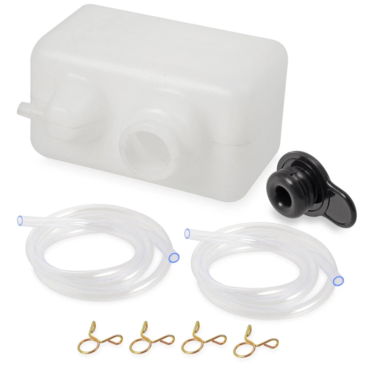 Coolant Bottle Radiator Overflow Reservoir & Lines for Yamaha Banshee (1987–2006)