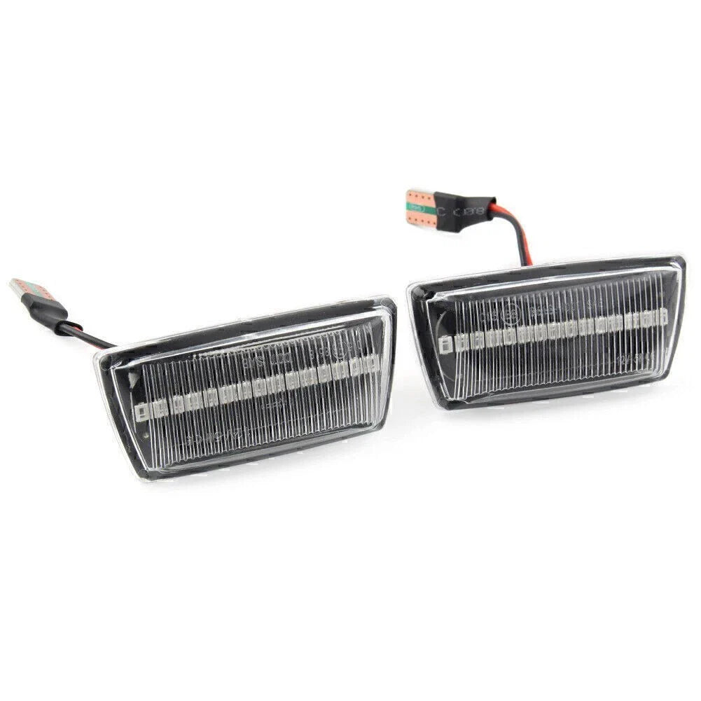 LED Dynamic Side Marker Lights for Opel Astra H MK5 Zafira B MK2 Clear