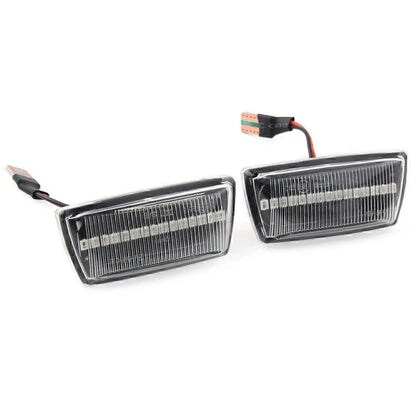LED Dynamic Side Marker Lights for Opel Astra H MK5 Zafira B MK2 Clear