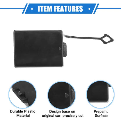 Front Bumper Tow Hook Eye Hole Cover for Mercedes-Benz E 500 (2003-2009)
