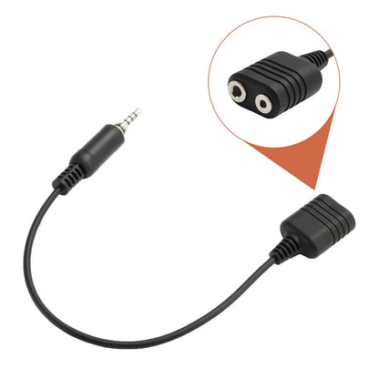 K Headset Port Converter Cable for Yaesu VX120 VX127 VX170 VX177 VX6E