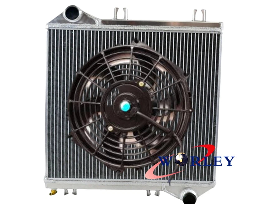Aluminium Radiator with Fan for Toyota Hiace 3.0L Diesel (1994–2004)