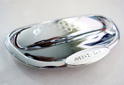 Chrome Door Handle Insert Bowl Trim Cover for Mitsubishi Mirage Space Star (2012)