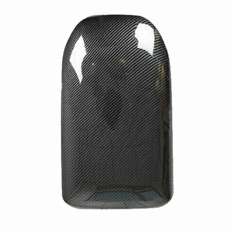 Carbon Fiber ABS Armrest Box Decor Cover Trim for Toyota RAV4 (2019–2023)