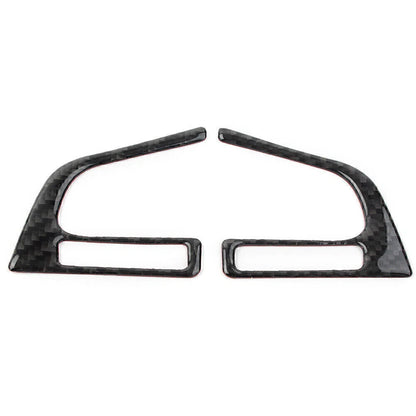 Carbon Fiber Steering Wheel Button Trim Cover for Subaru Forester (2013-2018)