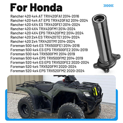 Left axle housing pipe for Honda Rancher TRX420, Foreman TRX500, TRX520 (2014–2024)