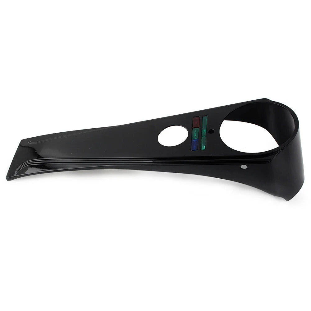 Dash Panel for Harley Softail Custom FXSTC FXDG FXDWG Long Rider Style Black