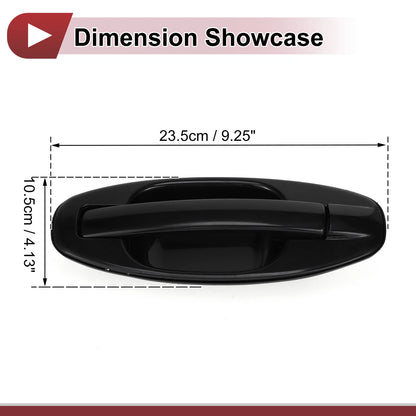 Car Exterior Door Handle for Hyundai Santa Fe (2013–2018) No. 8265026000 Black
