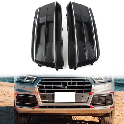 10Pcs B Pillar Post Cover Trim for Audi A4 (2017–2022)