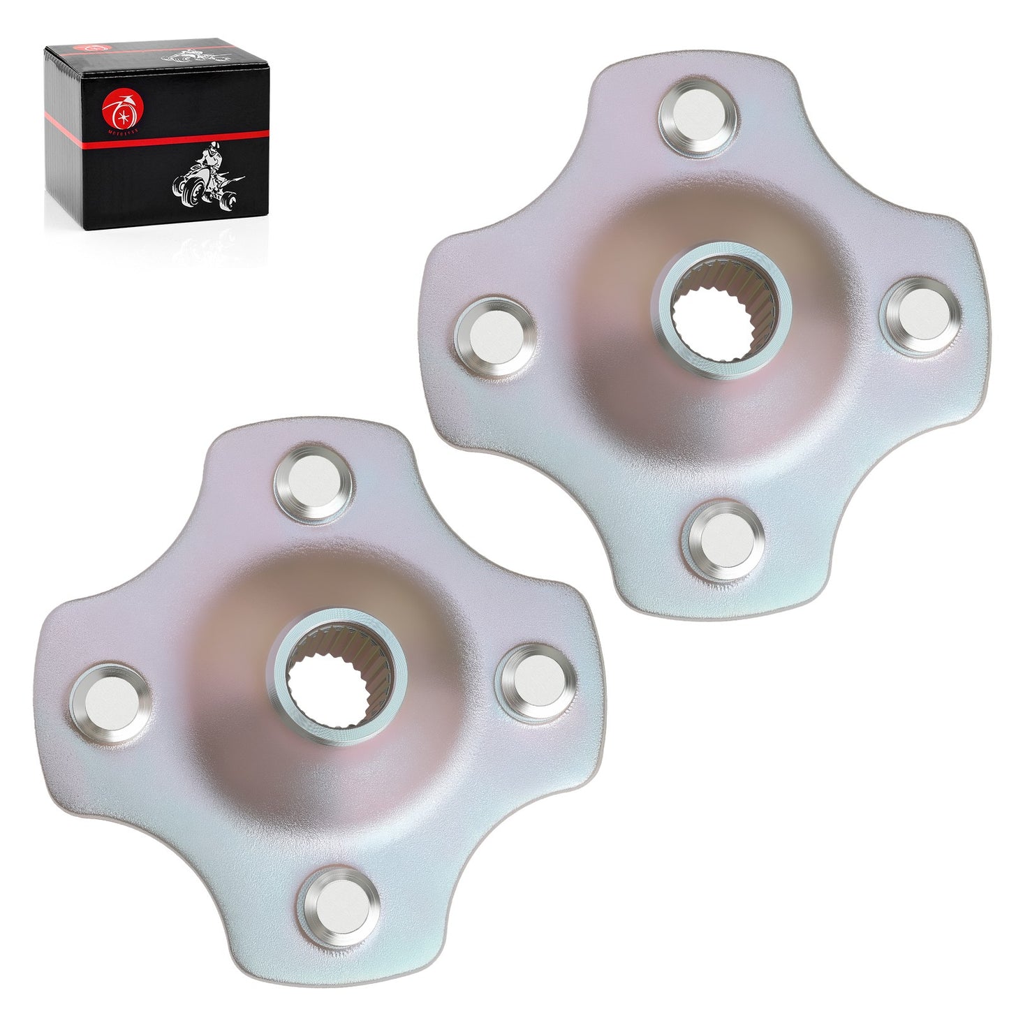 2X Rear Wheel Hubs for Honda Recon FourTrax Rancher 250 300 420 (2000–2023)
