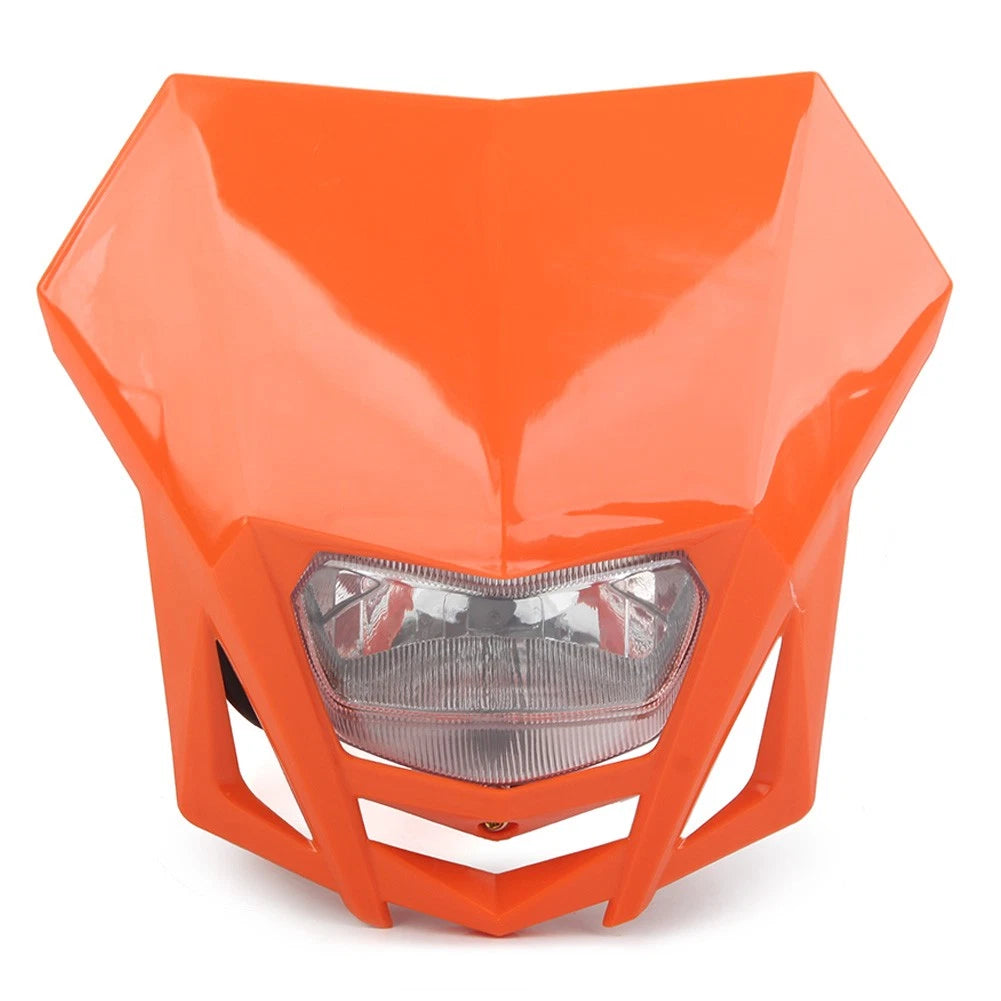 12V H4 Headlight Fairing for Kawasaki KLX, XR, CRF, DRZ, RMZ, Yamaha Dirt Bikes