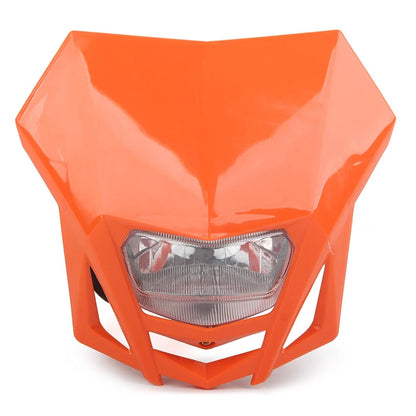 12V H4 Headlight Fairing for Kawasaki KLX, XR, CRF, DRZ, RMZ, Yamaha Dirt Bikes