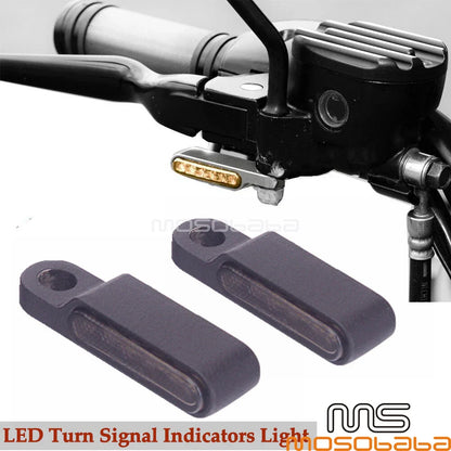 EMARK LED Mini Motorcycle Amber Turn Signal Lights