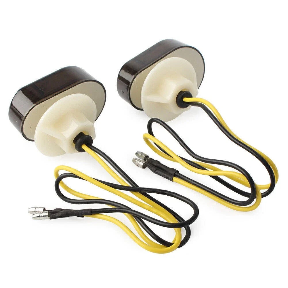 Smoke LED Turn Signal Lens for Kawasaki Z750 ZZR600 ZX6R ZX7R ZX9R (2004-2023)