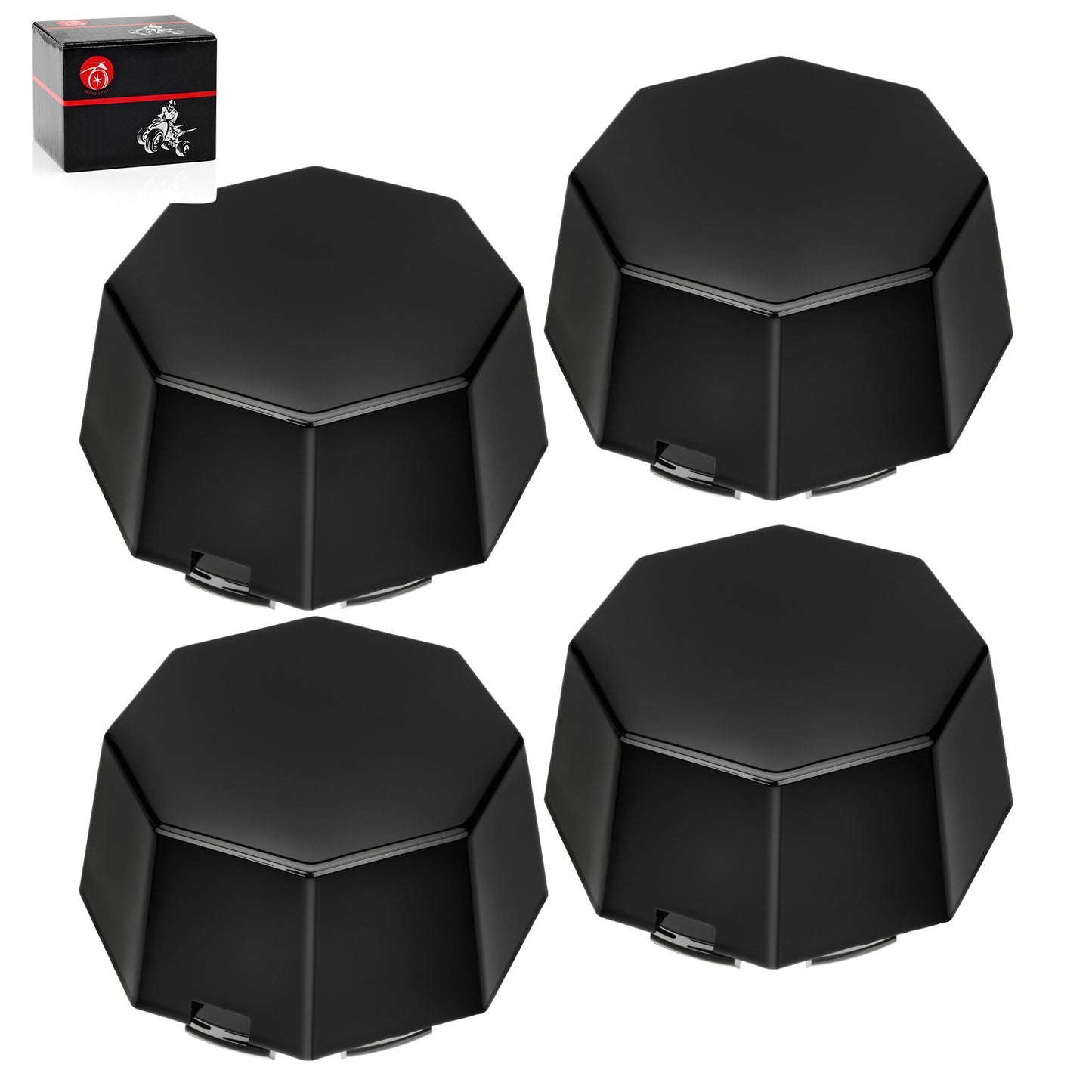 Set of 4 Wheel Center Caps for Polaris Sportsman 570 SP (2015–2016)