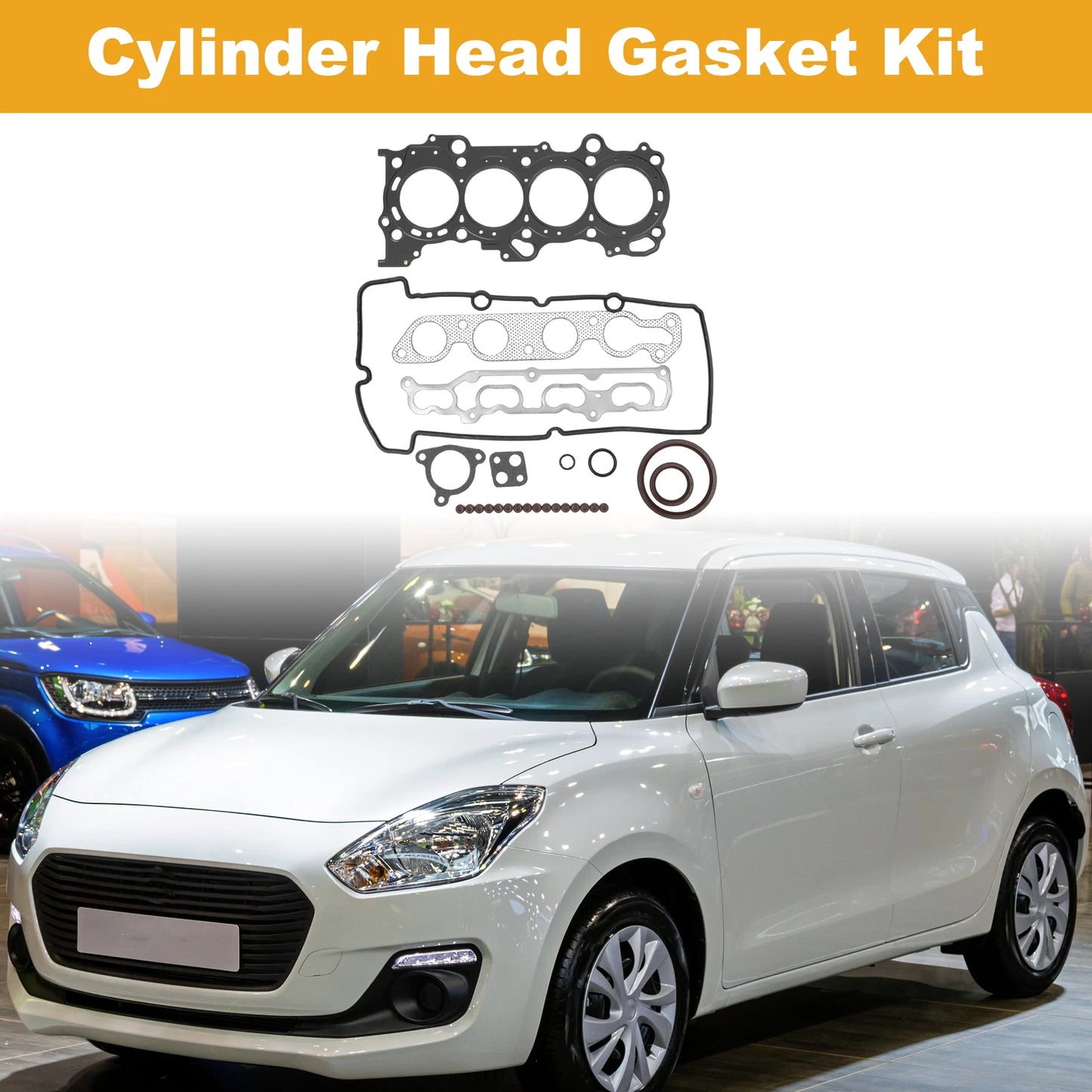 Cylinder Head Gasket Kit No. 11402M8312 for Suzuki K12B (ZC71S) (2000–2008)