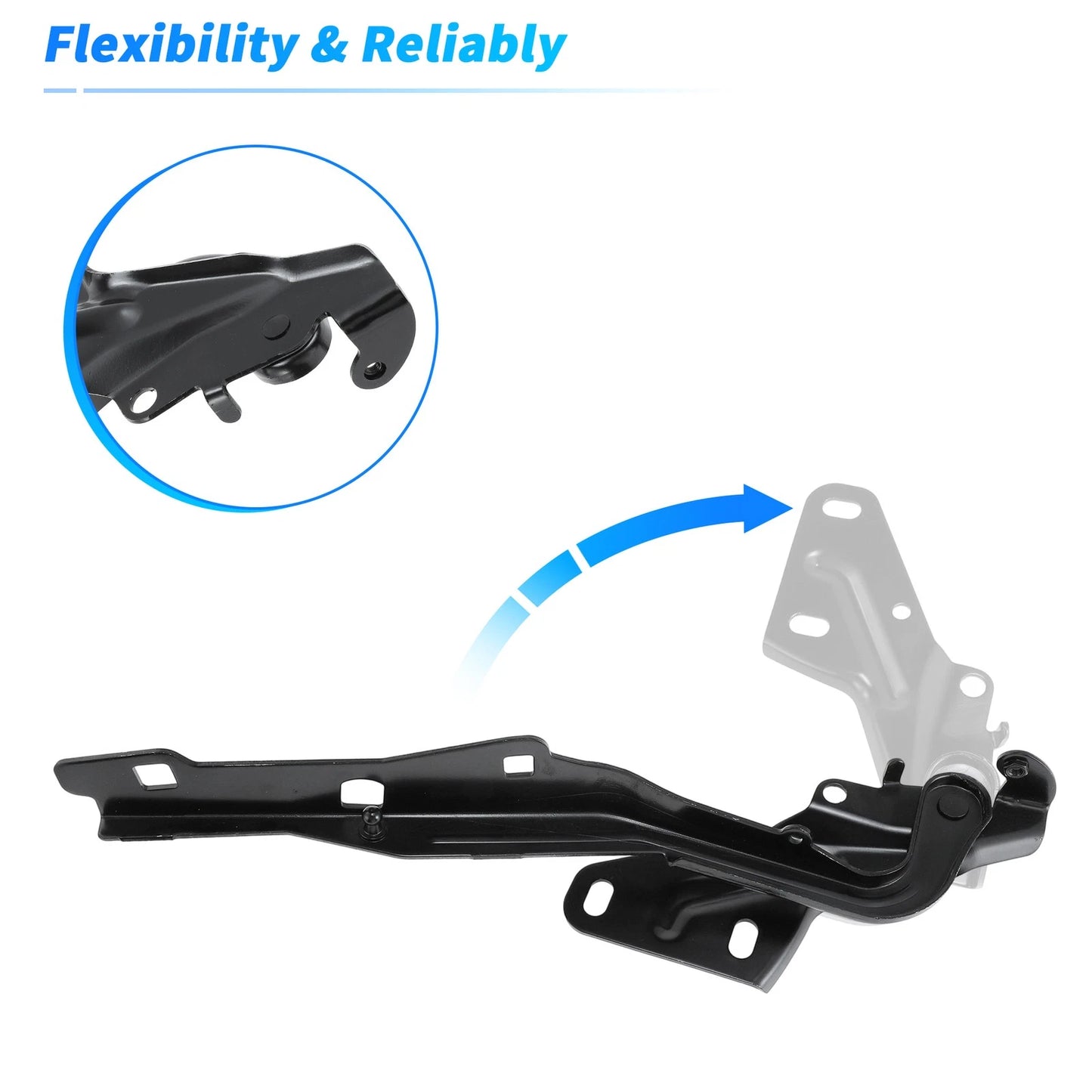 Front Hood Hinge for Subaru Legacy Outback (2015–2019), Ascent (2019–2023)