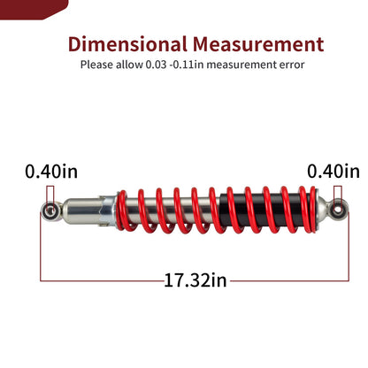 Front Shock Absorber for Honda TRX400X (2009–2014)