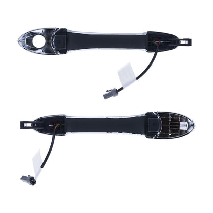 2X Front Outer Door Handle Smart Key for Hyundai Sonata (2010–2014)