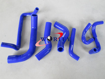 Silicone Radiator Hose Blue for Toyota Hilux LN172 LN167 3.0 5L (1997-2003)