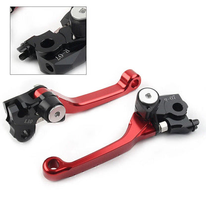 CNC Brake Clutch Levers  Red for Honda CRF250R CRF450R (2007-2020)