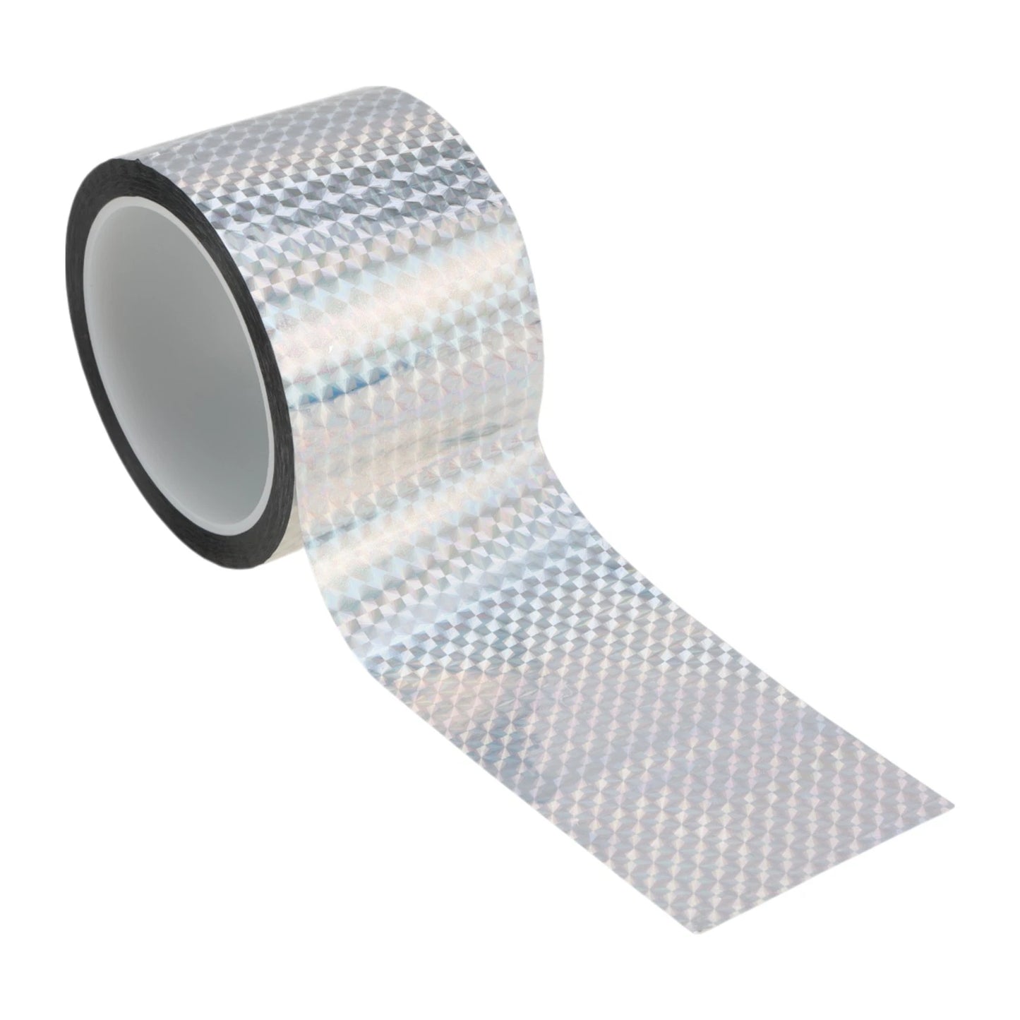 Pinstripe Tape 70mm x 50m for Car Motorcycle Boat Laser Silver Tone (1 Pc)