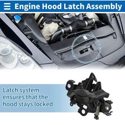 Hood Latch Assembly for Toyota Corolla (2007–2014) No. 5351002300