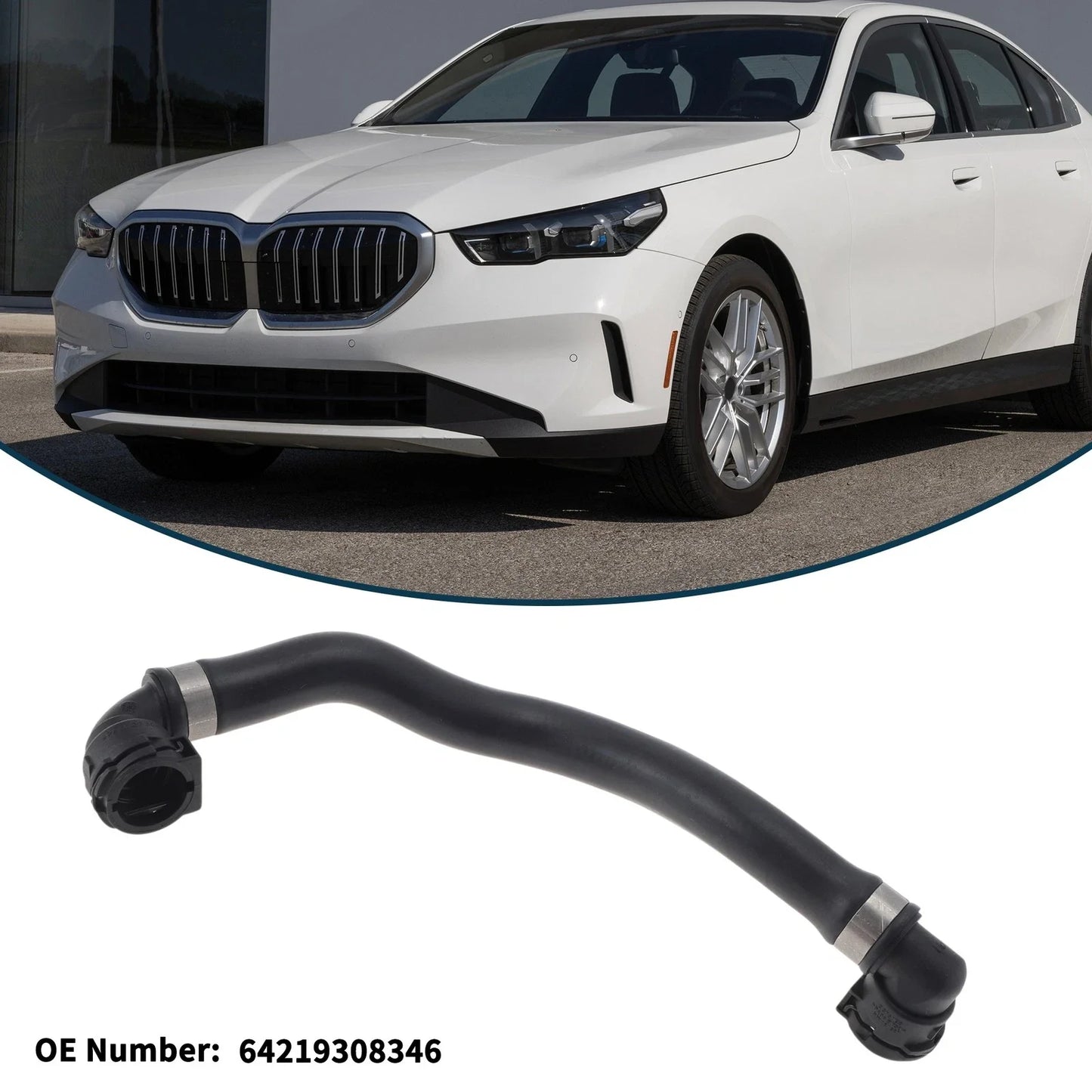 2.0L Radiator Hose Coolant Pipe for BMW 530e (2018 - 2020)