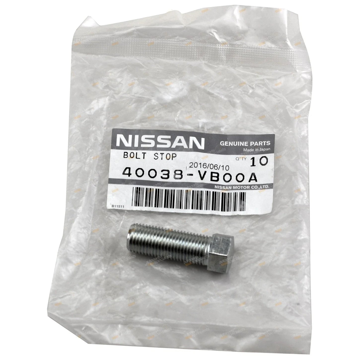 Steering Lock Bolt & Nut for Nissan Patrol GU Y61 (1997-2016)