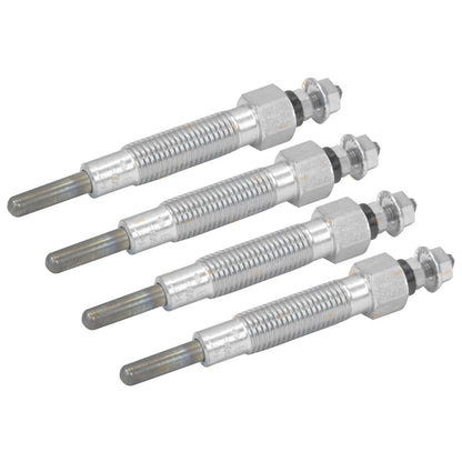 Set of 4 Glow Plugs for Nissan Terrano WD21 (1988–1996) Diesel Turbo
