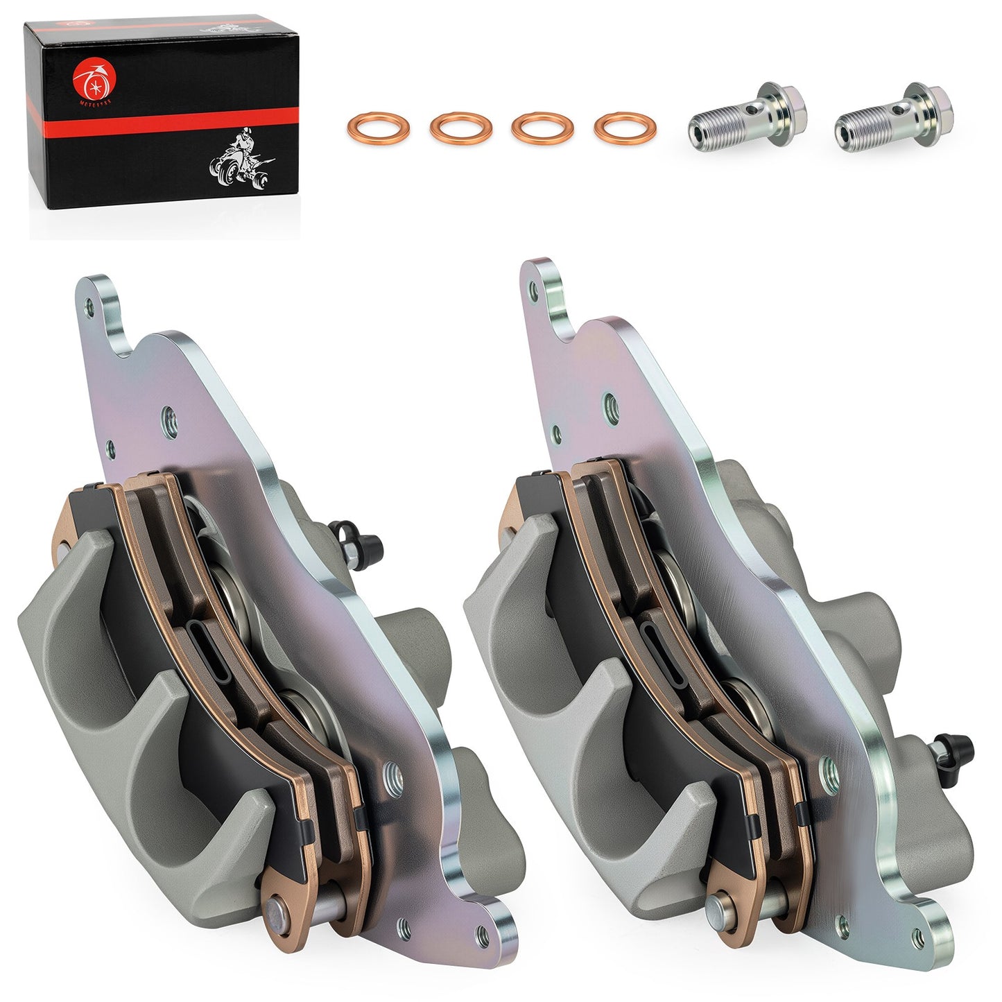 Front Brake Calipers with Pads for Polaris RZR PRO XP (2021)